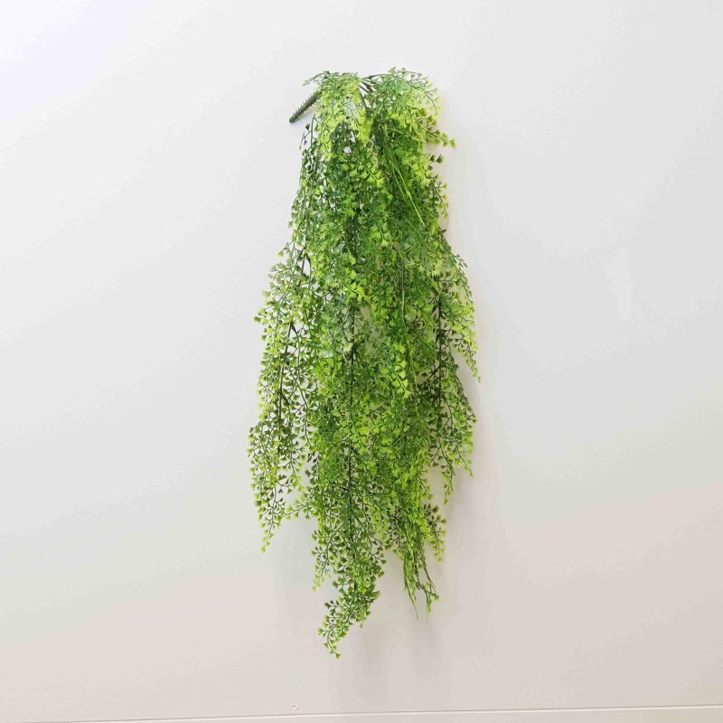 Hanging Ruffle Fern | Fake Hanging Plants