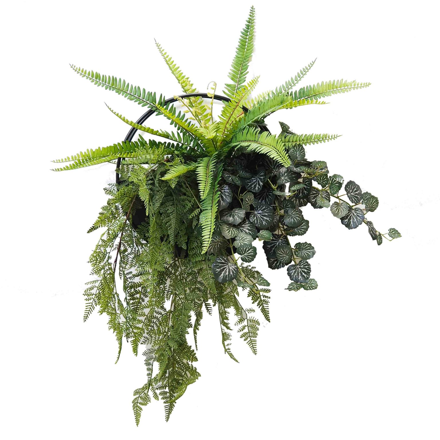 Artificial Lush Fern Wall Planter Artificial Plants Online