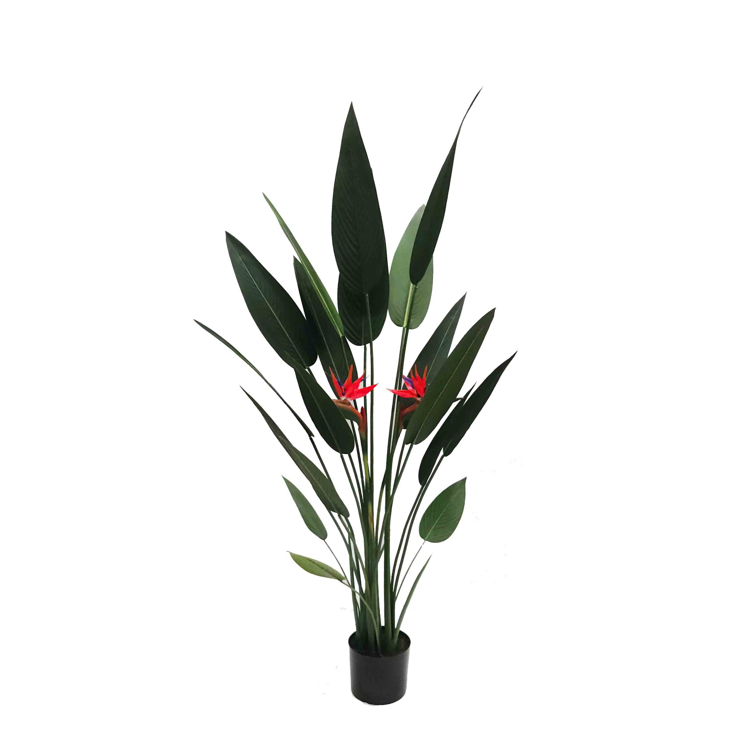 artificial plant | bird of paradise | artificial bird of paradise | faux plant | fake plants | banana leaf plant | faux trees | UV treated plants