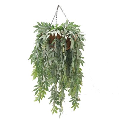 hanging Ruscus vine | Ruscus vine | fake ruscus vine | eucalyptus vine | artificial hanging plants | native plant