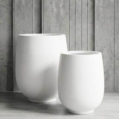 lightweight fiberglass pot | decorative pots