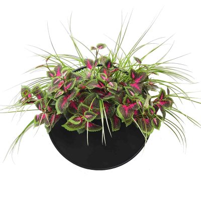 faux plants wall planter | spring plants | artificial flowering plants | wall decor