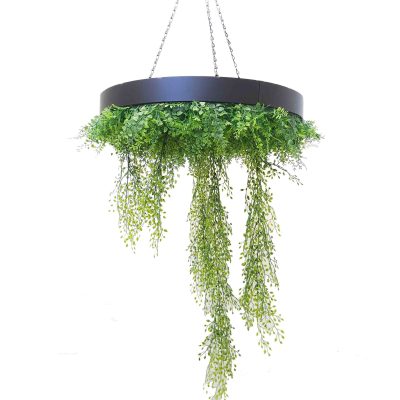 hanging plant chandelier | UV stabilsied plants