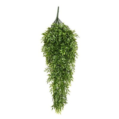 hanging Ruscus vine | faux hanging outdoor vine | UV resistant hanging vine