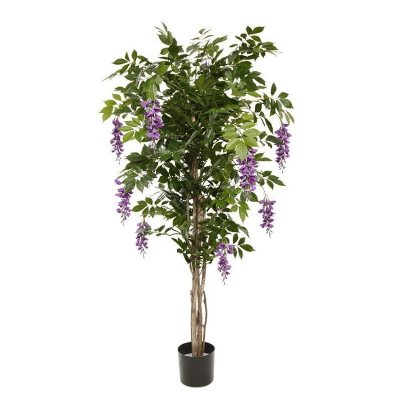 artificial Wisteria Tree | Fake Wisteria Tree Lilac Flowers